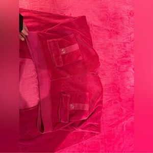 ISO coral & hot pink juicy couture zip ups to match these!!